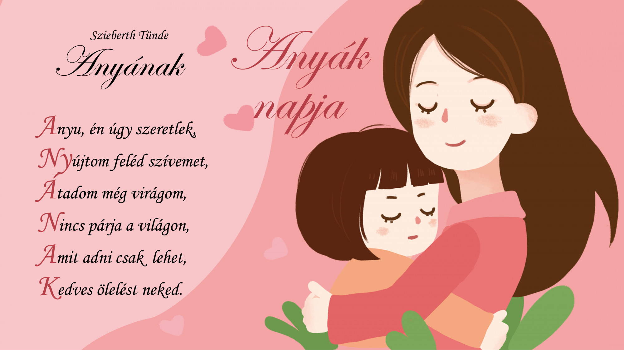 Anyák napi, apák napi képeslapok - Képeslapok